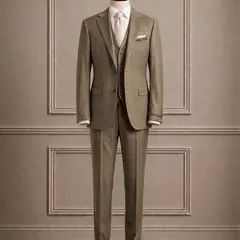 Tailored suit look